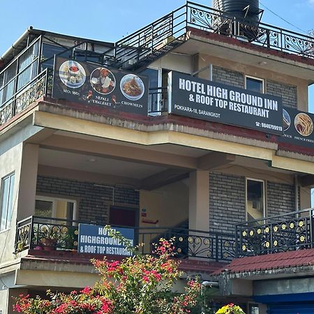 Hotel High Ground Inn Sarangkot โพคารา ภายนอก รูปภาพ